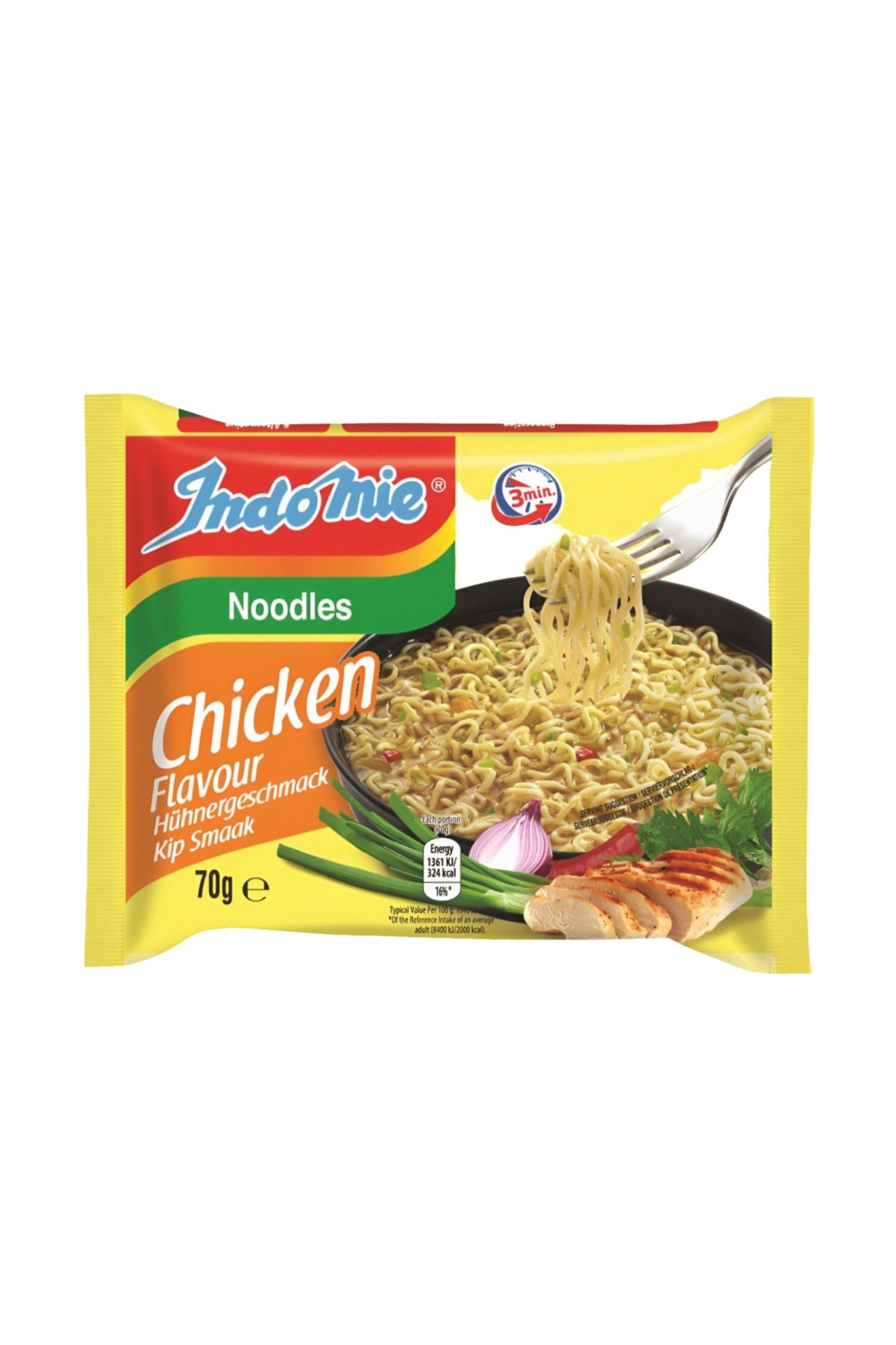 Indomie - Noodles with Onion& Chicken