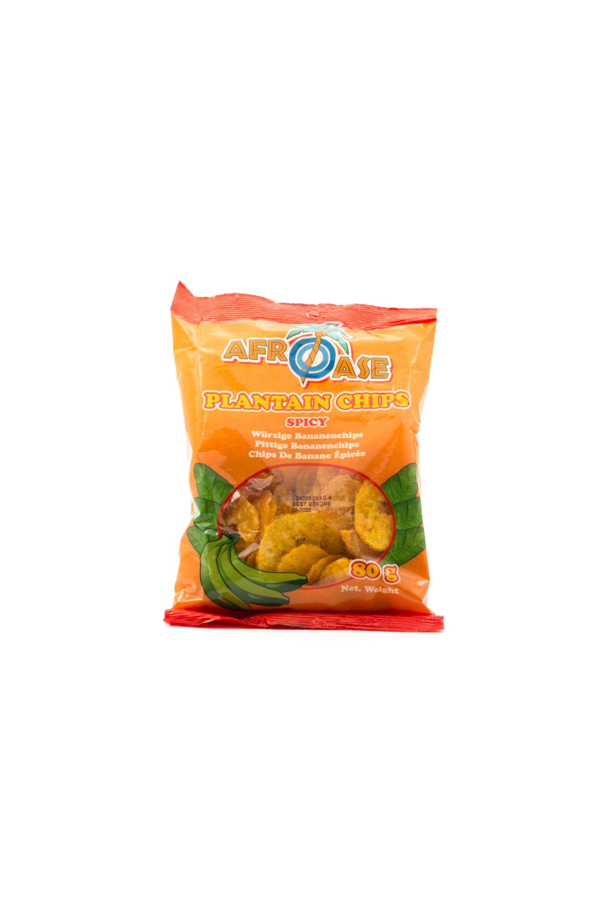 Afroase - Plantain Chips (spicy)